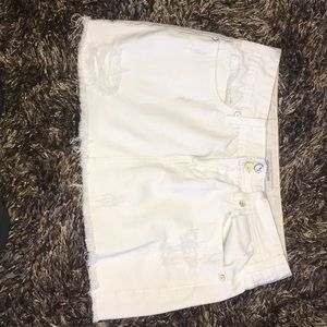 Vigoss Studio white denim skirt